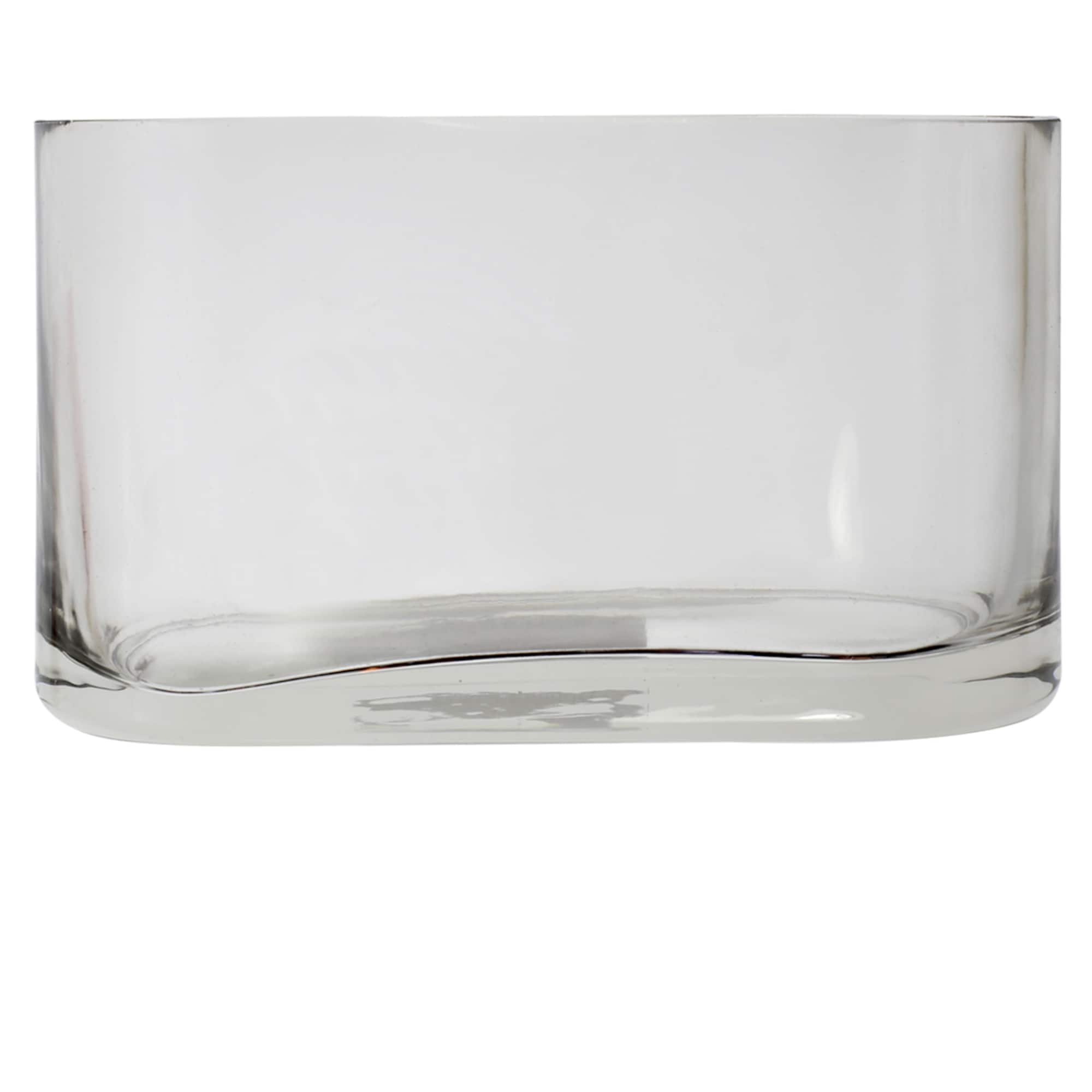 6.9" Oval Glass Vase by Ashland®